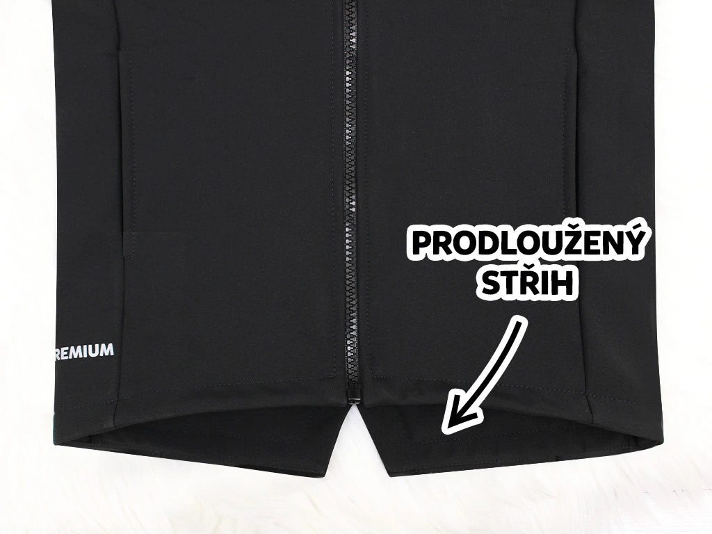 PREMIUM Softshellová bunda - černá (s fleecem)