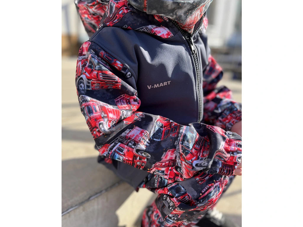 Softshellová bunda Hasiči (s fleecem)