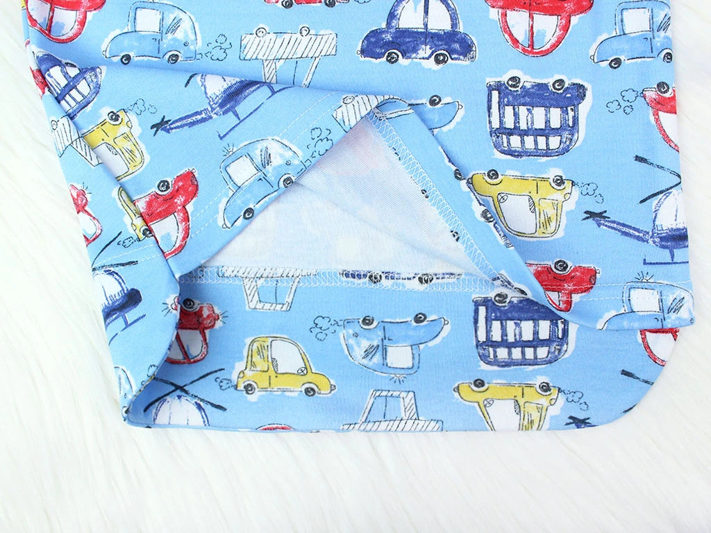 Rostoucí pyžamo s dlouhým rukávem Auta a vrtulníky