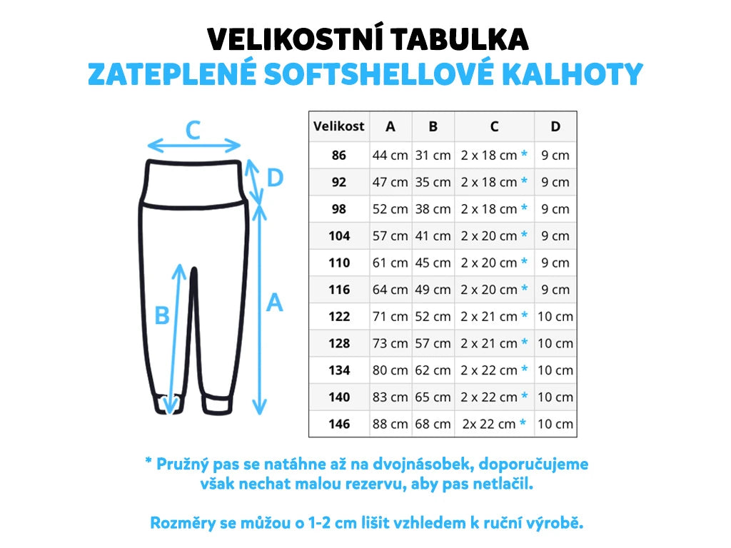Tmavě vínové softshellové kalhoty (s fleecem)
