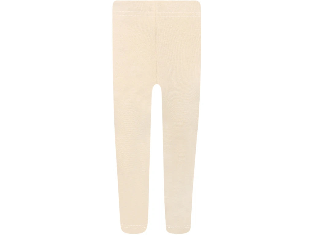 Béžové zateplené legíny