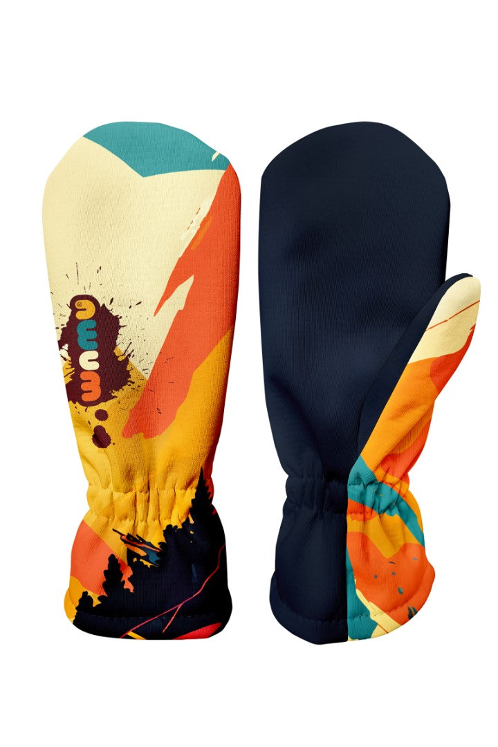 Dětské softshellové rukavice, MOUNTAIN BIKE