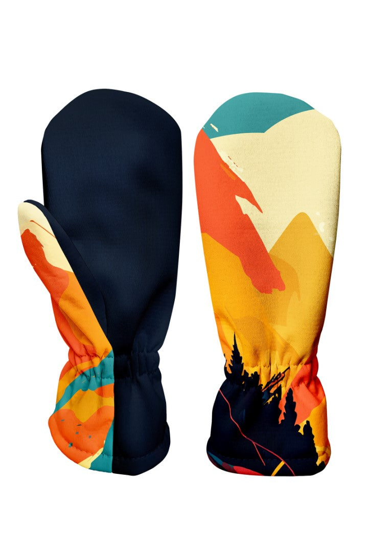 Dětské softshellové rukavice, MOUNTAIN BIKE