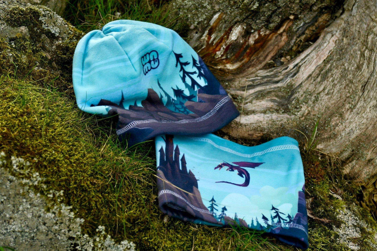 Dětský fleecový nákrčník, DRAGON FANTASY