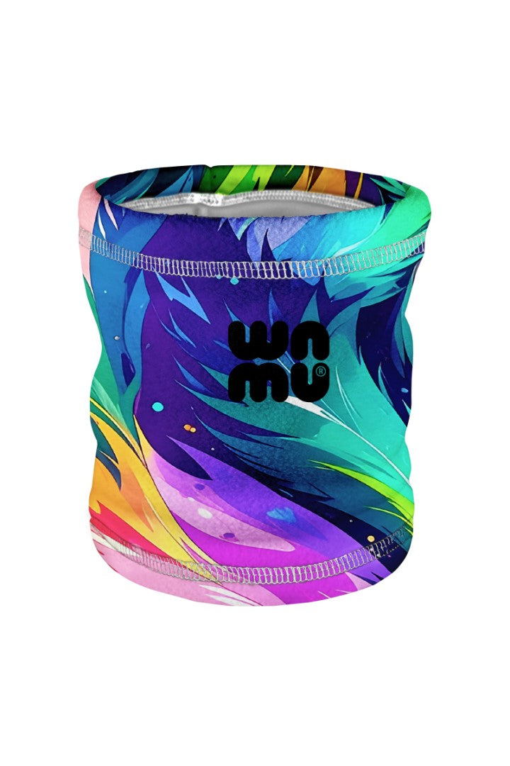 Dětský fleecový nákrčník, DUHOVÁ KOČKA