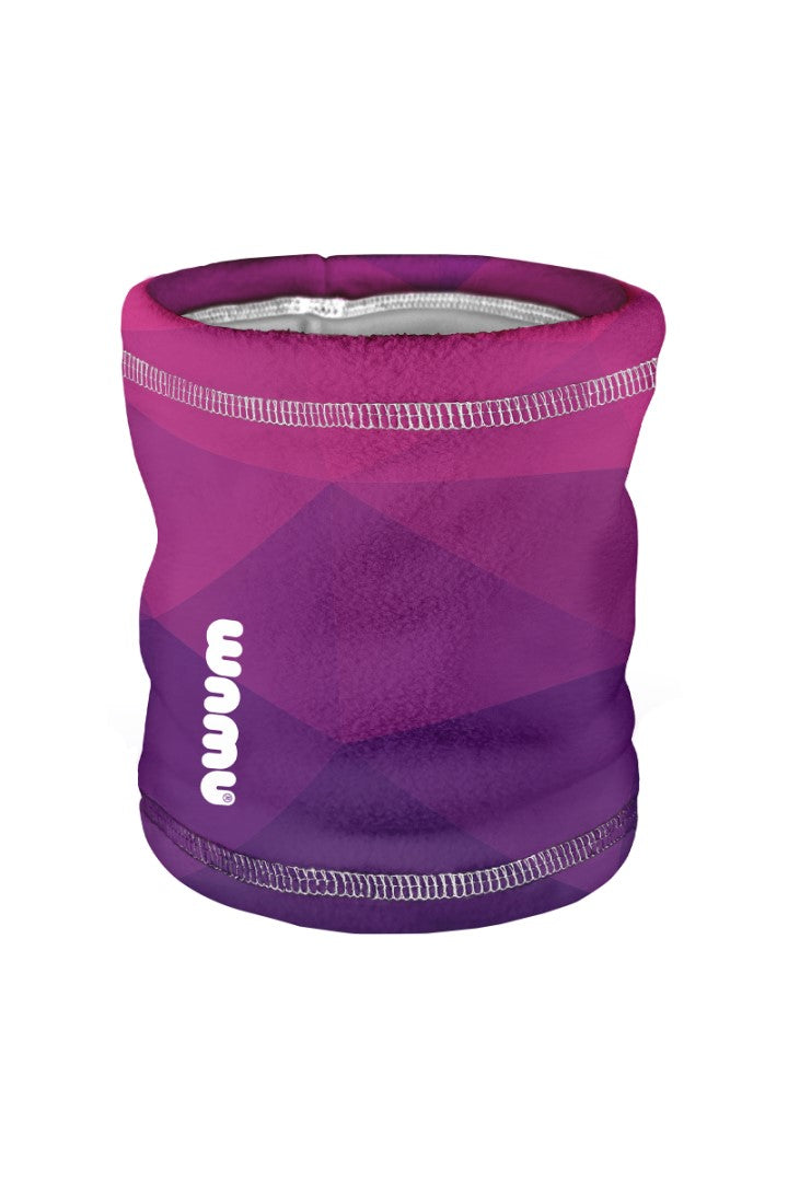 Dětský fleecový nákrčník, MOZAIKA, fialová