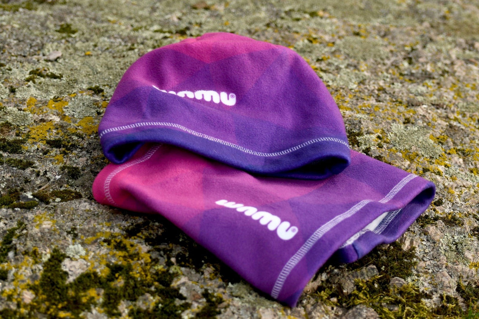 Dětský fleecový nákrčník, MOZAIKA, fialová