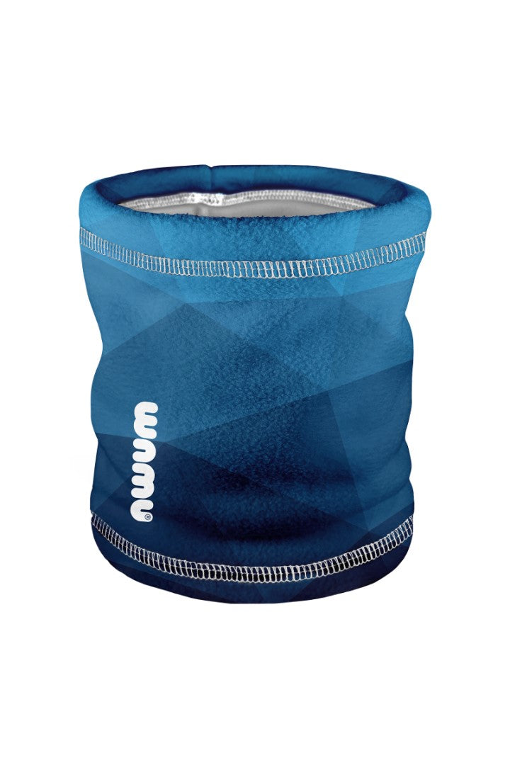 Dětský fleecový nákrčník, MOZAIKA, modrá