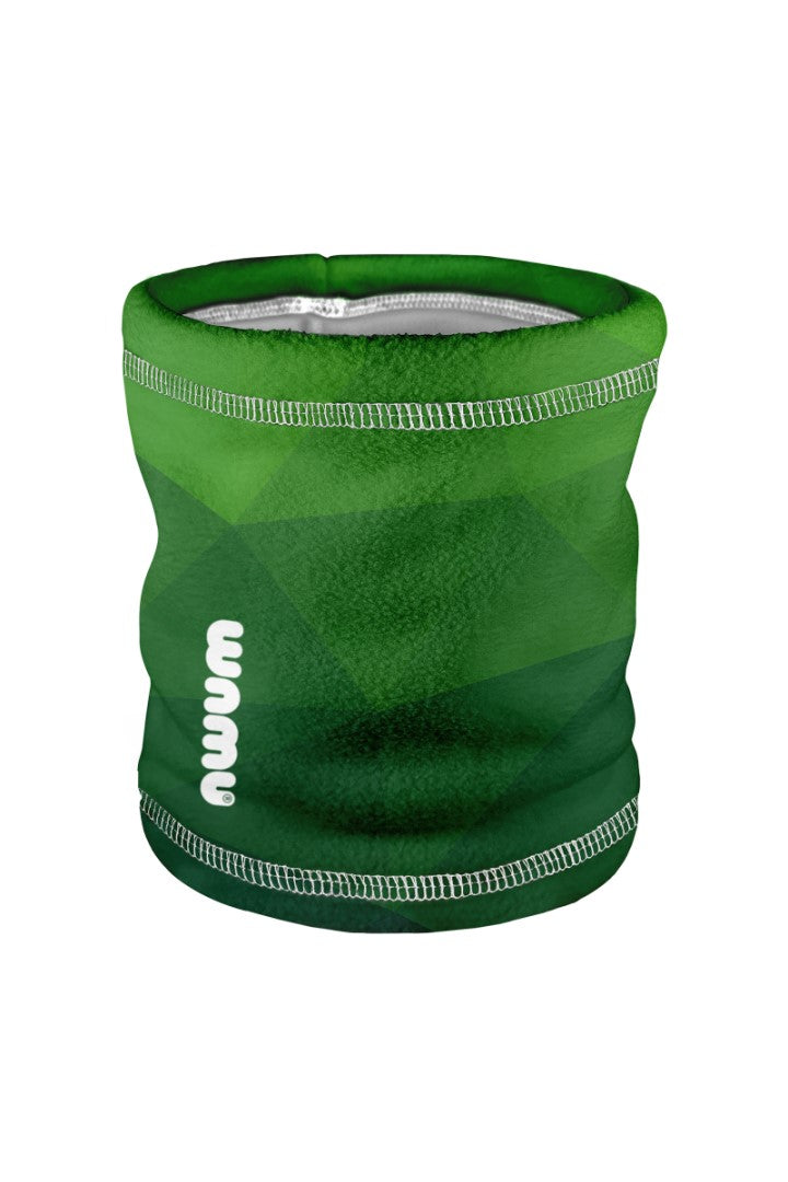 Dětský fleecový nákrčník, MOZAIKA, zelená