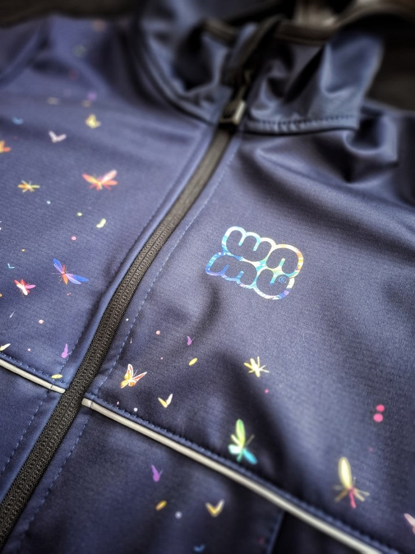 Softshellová bunda dětská, DUHOVÁ KOČKA