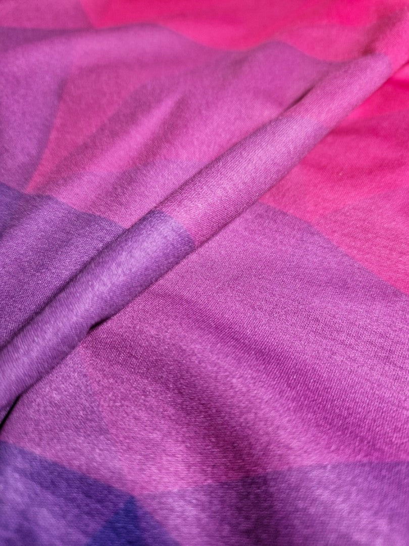 Softshellové kalhoty dětské, MOZAIKA, fialová